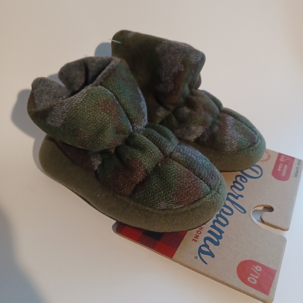 Dearfoams Kids Slipper Booties size 9/10